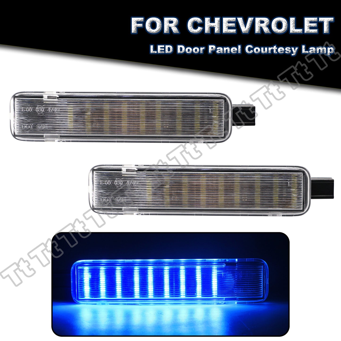 LED interior door panel courtesy light for Silverado for Sierra C/K for Hummer H2
