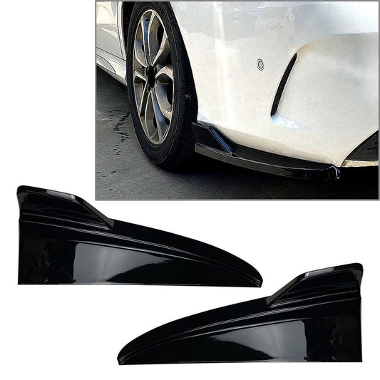 Rear Bumper Vent Side Kit for Mercedes-Benz C-Class W205 C43 C63 2015-2021 Black
