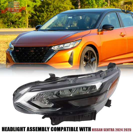260606-LY0A Left Driver Side LED Headlight Assembly for Nissan Sentra 2024 2025