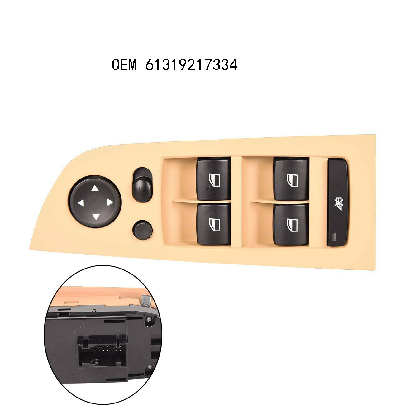 for BMW 325i 328xi 330i 330xi 335i 61319217334 Master Window Switch Driver Side