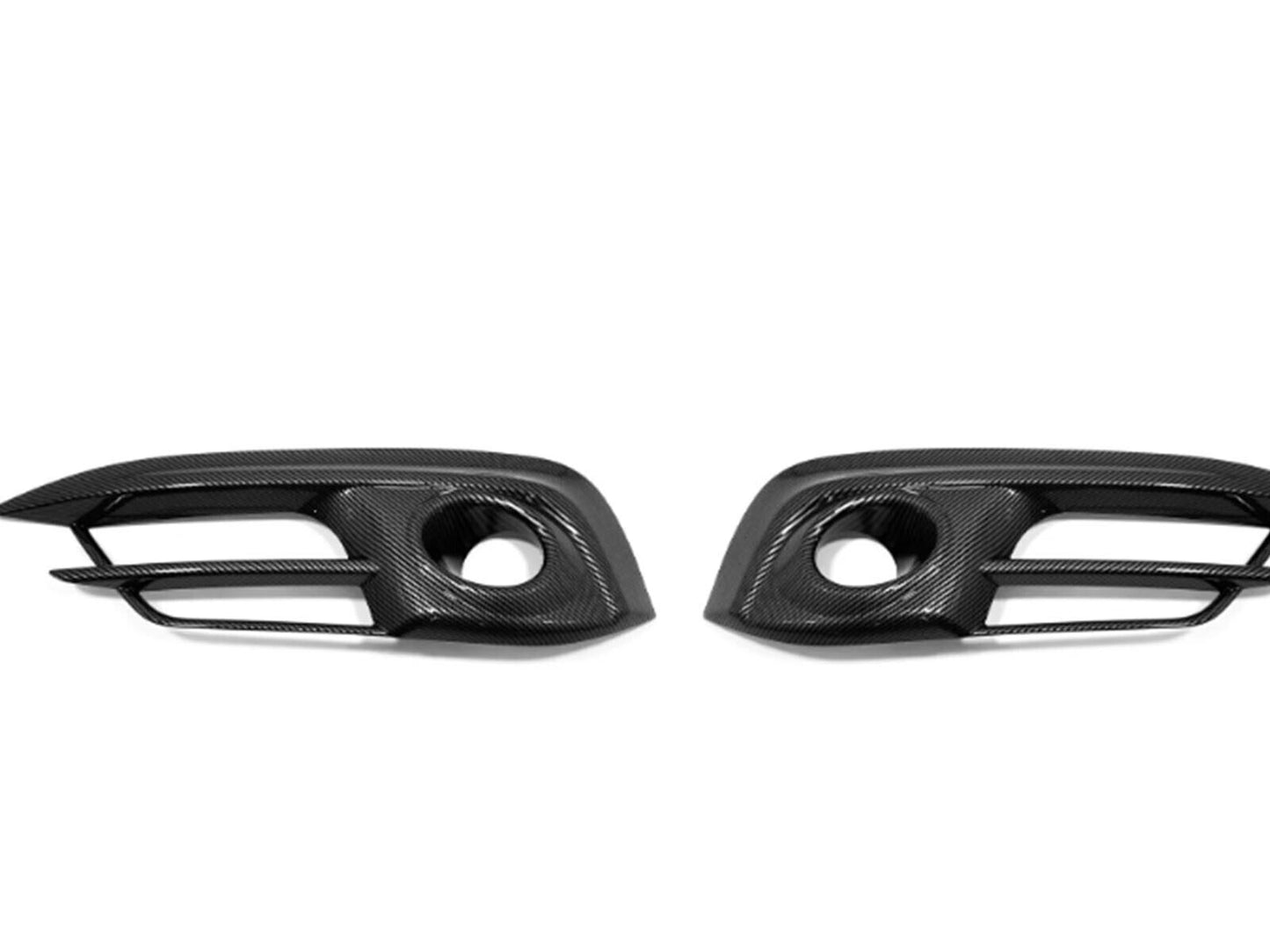 for Toyota for Civic Accessories ABS Carbon Front Fog Light Cover Trim 2016-2020