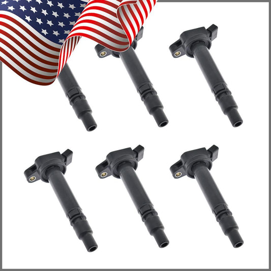 Set of 6 Ignition Coils UF507 for Lexus GS300 GS350 IS250 LS460 for Toyota Sequoia