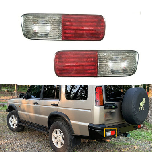 Pair Rear Bumper Reflector Brake Foglamp For 2003-04 for Land Rover Discovery LHRH