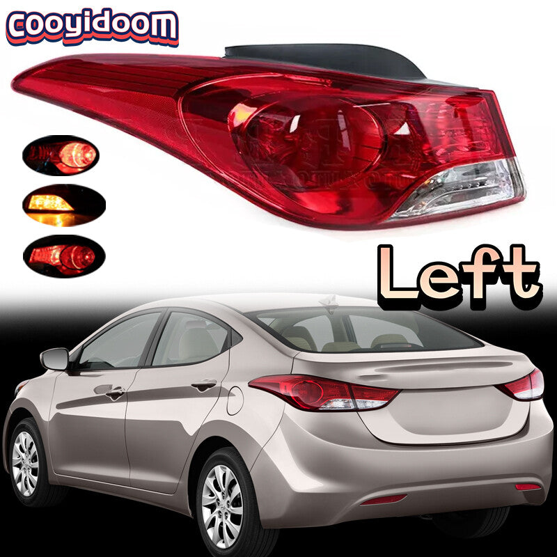Outer tail light assembly Brake Lamp Left for Hyundai for Elantra 2011-2013