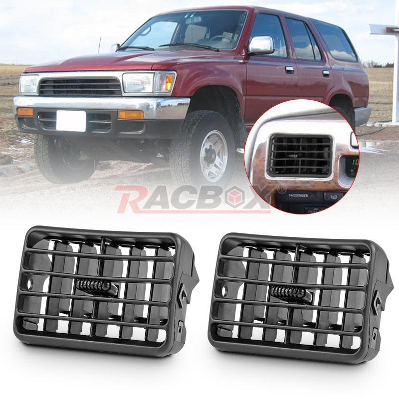 2PCS Black Front Center Dash Air Vent for Toyota Tacoma 1996-2002 55063-35030