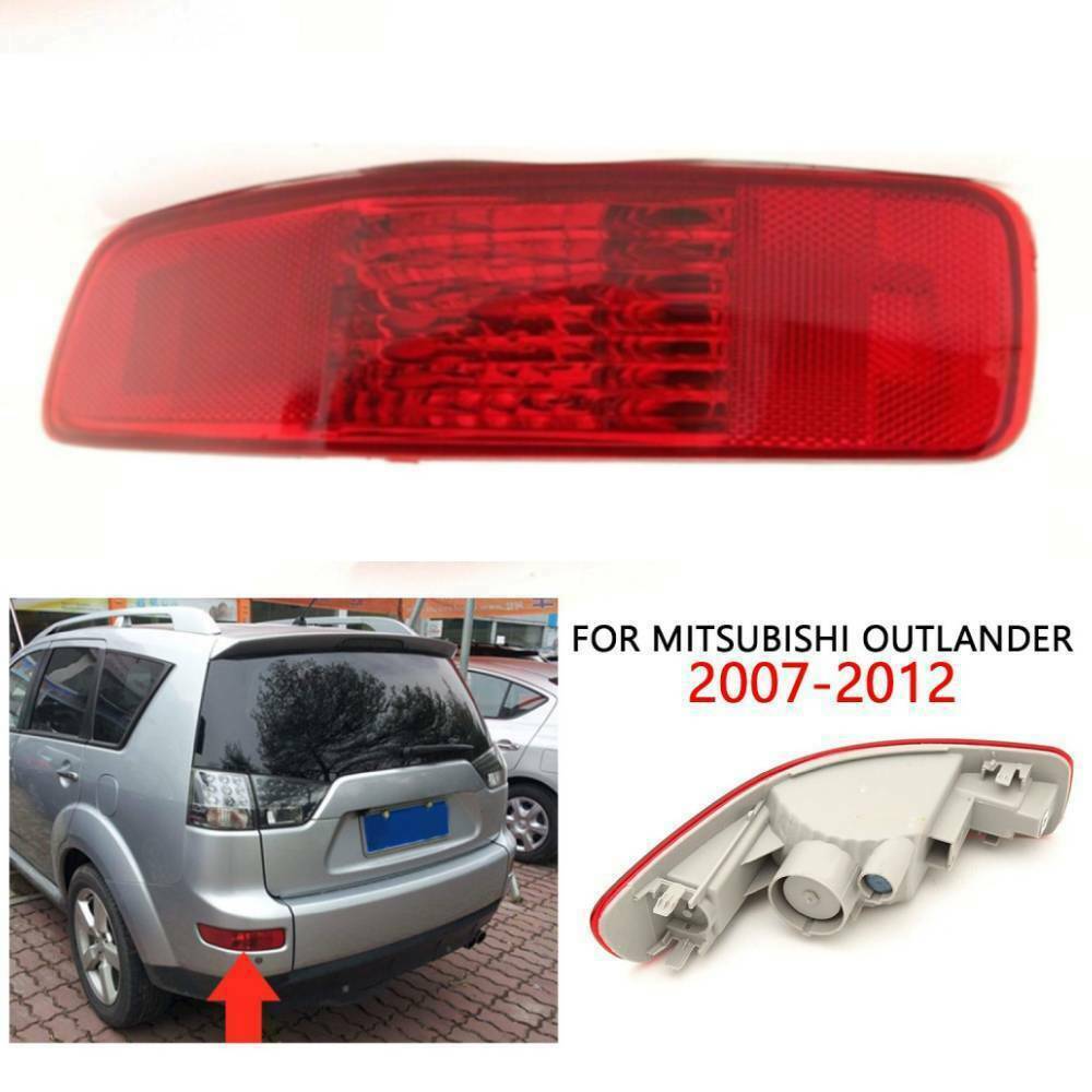 Fit for Mitsubishi Outlander 07-12 Left Rear Tail Lamps Bumper Reflector Light AT