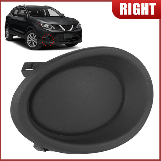Front Fog Light Lamp Covers Bezels Right Side For 2017-2019 for Nissan Rogue Sport