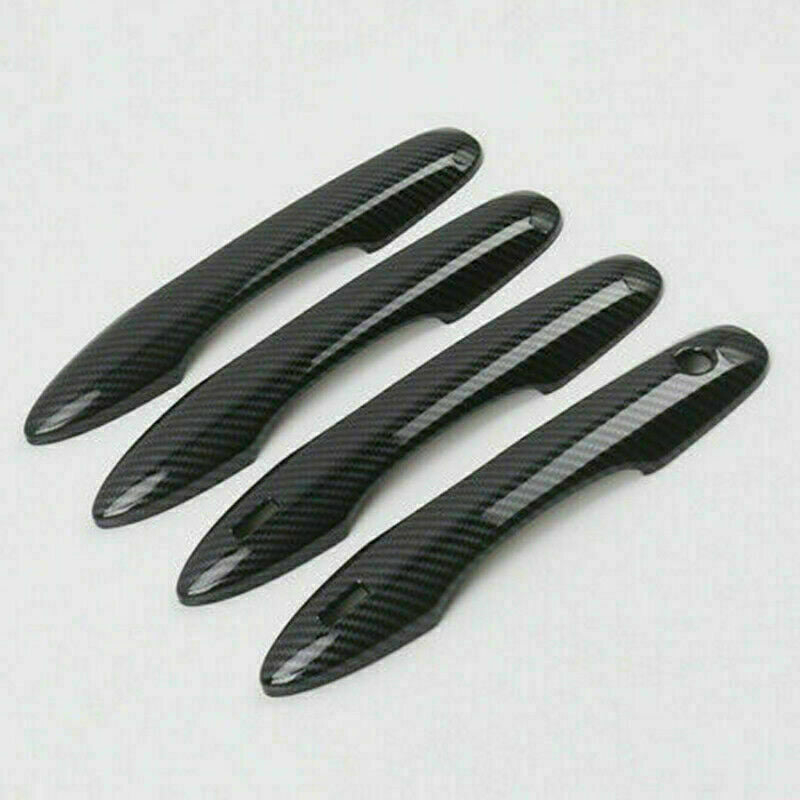 Carbon Fiber ABS Outer Door Handle Cover Trim for Toyota for Corolla E210 2019-2023