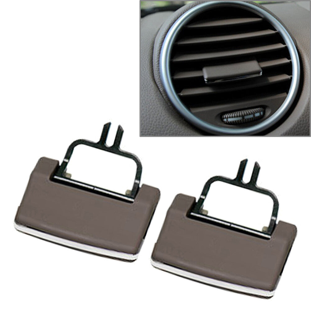 Beige A/C Air Conditioning Vent Outlet Tab Clip Repair Kit Fit for Benz W164 X164 ML
