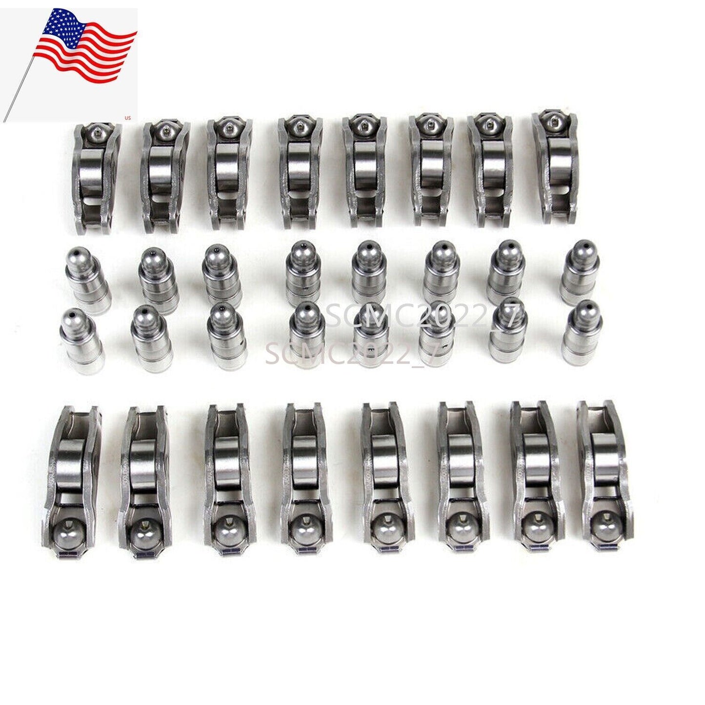 16X Rocker Arm Hydraulic Lifters Intake Exhaust Sets for VW EOS for GOLF for AUDI A4 TT