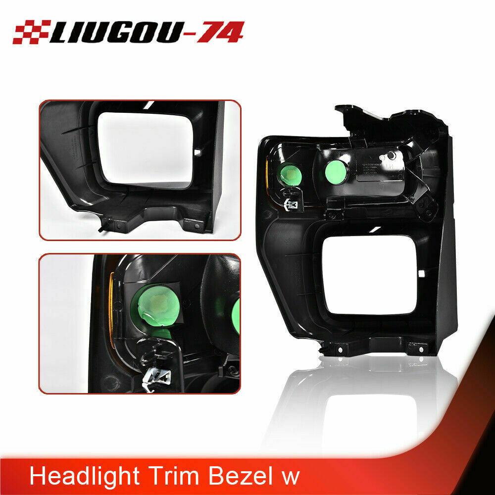 Headlight trim bezel with parking turn signal driver LH, suitable for 2008-12 E150