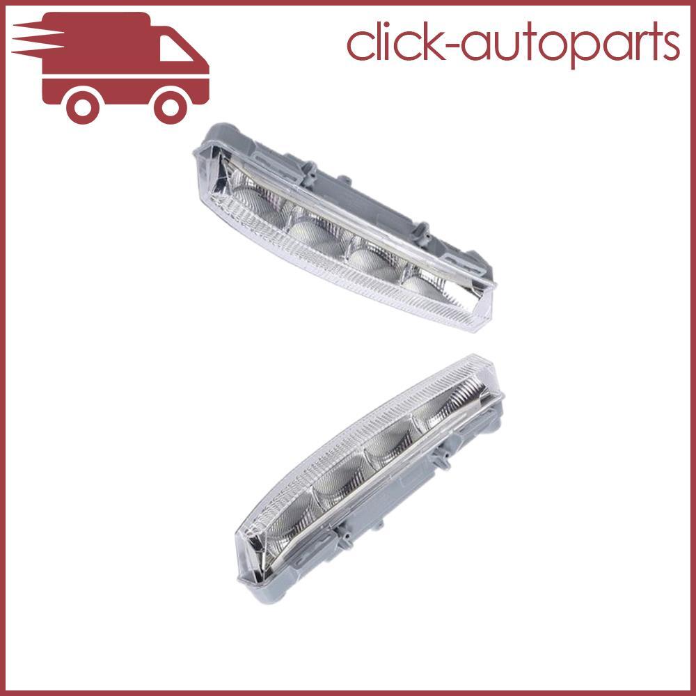 Set of 2 Fog Lamp Daytime Running Light Left Right for Mercedes W204 C63 AMG