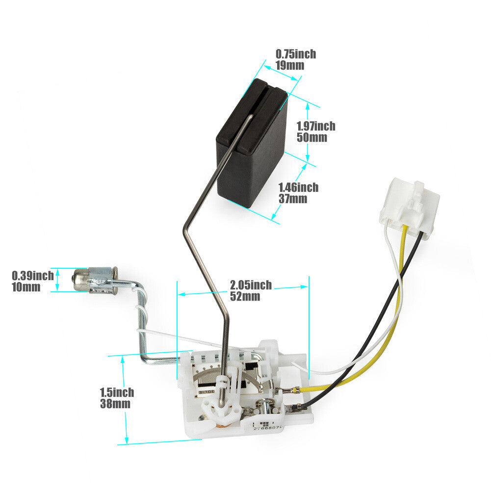 New Fuel Gauge Tank Sending Unit 17630-S84-316 for Honda Accord DX EX EX-R LX