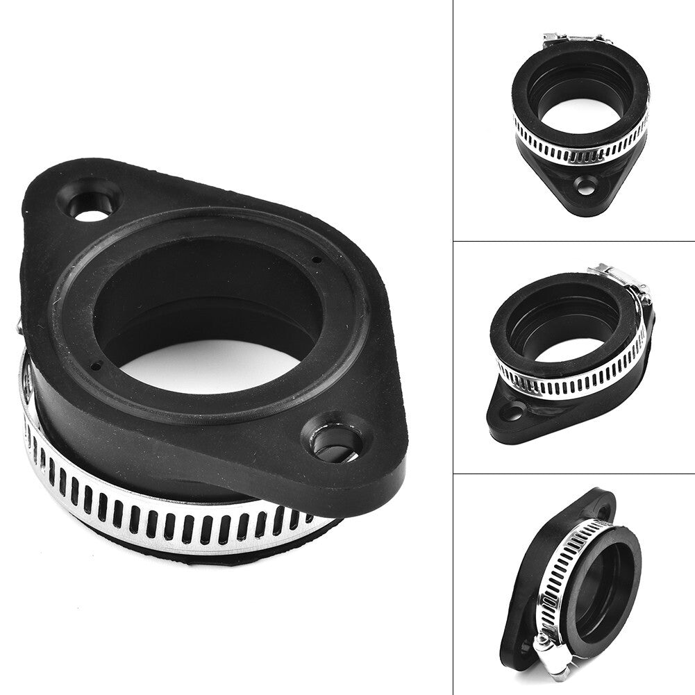 32mm/34mm Carb Flange Intake Adapter Manifold Boot For 30-34 Carburetors