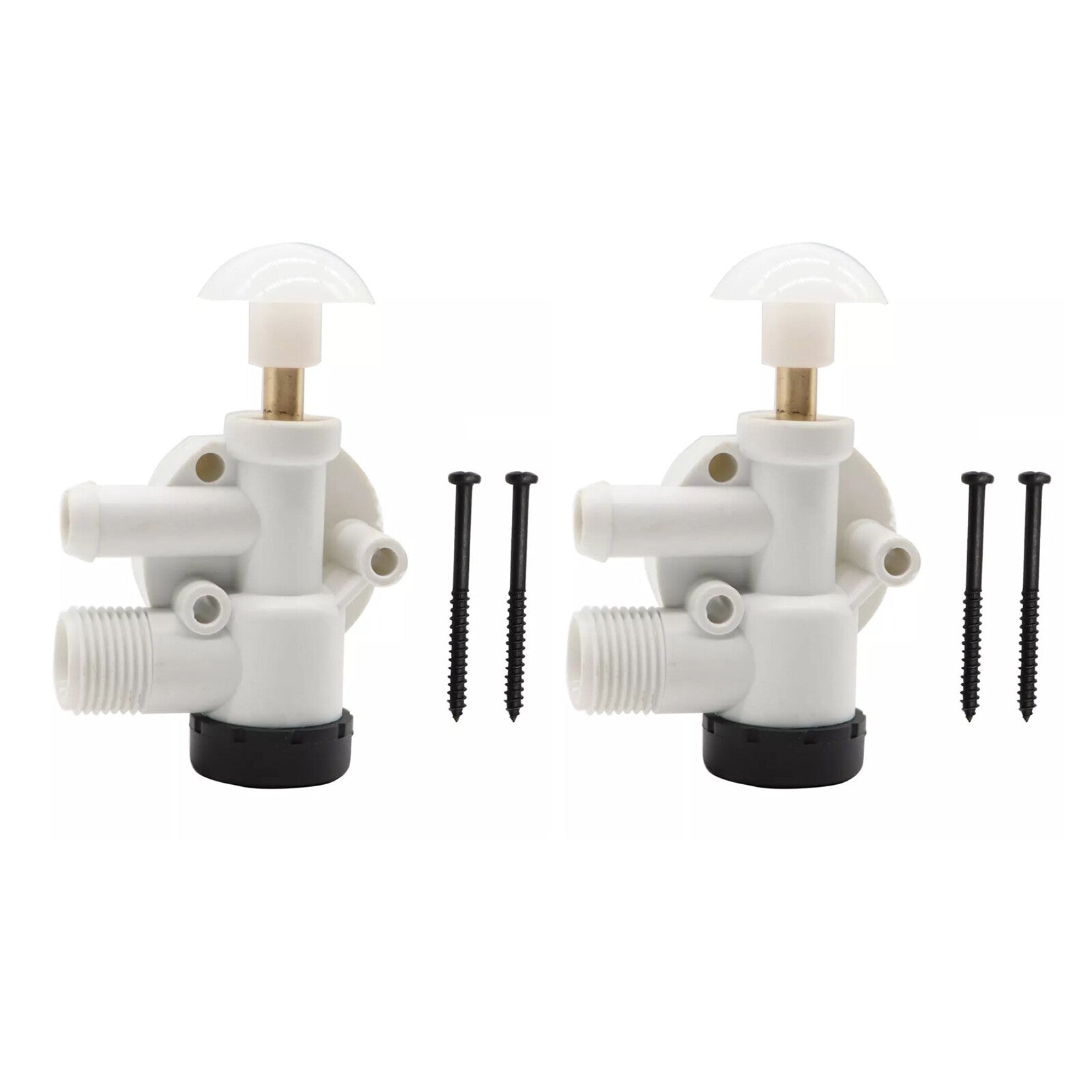 2Pack RV Toilet Water Valve Kit For Dometic/Sealand For VacuFlush 385314349