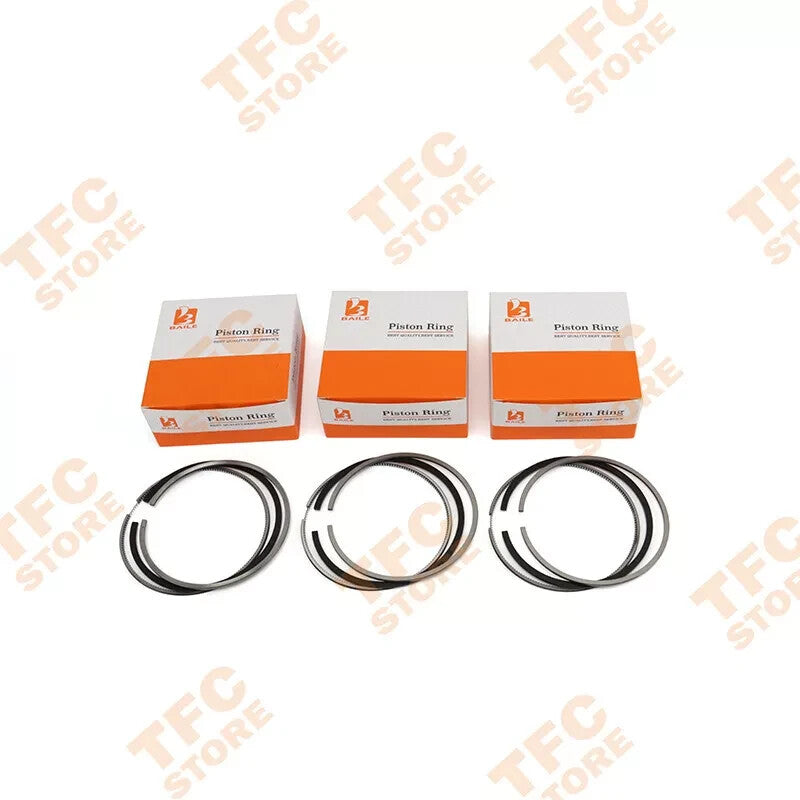 3 set Piston Ring STD for Yanmar 3TNE88 3TNV88 88mm Diesel Engine STD 882+2+4