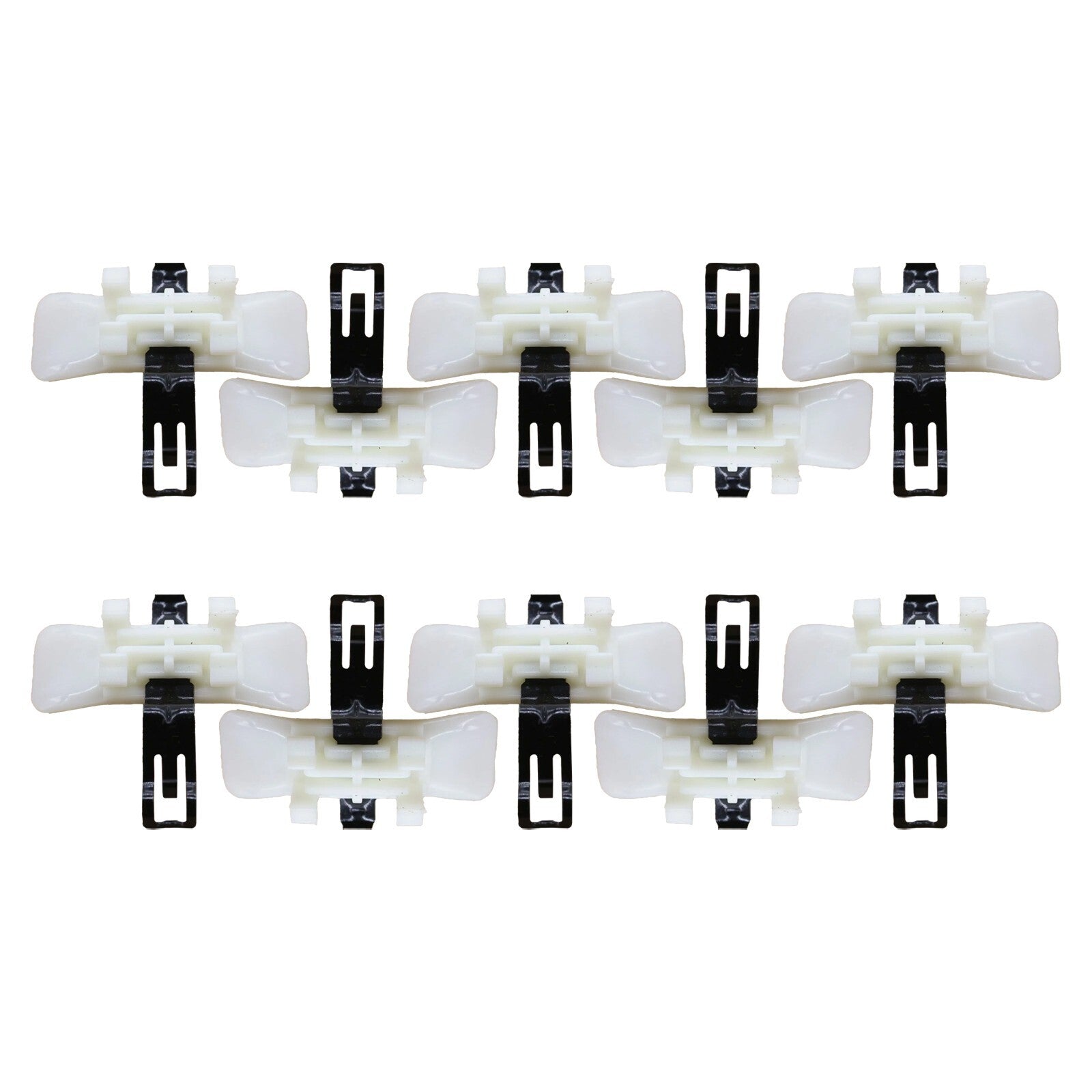 Plastic Lower Decor Moulding Trim Clips for Mercedes For W124 E Class (10 Pack)