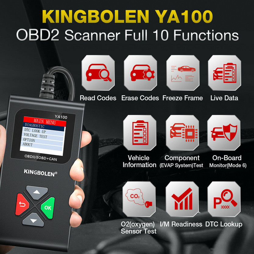 New 12V Battery Tester, Automotive Diagnostic Tool Scanner, Load Analyzer for Chevrolet