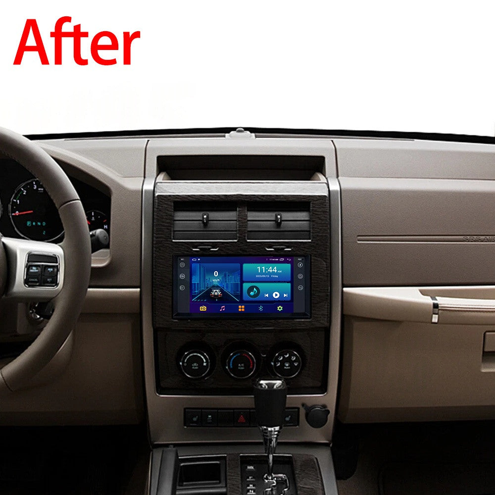 Android Auto Carplay for Jeep Liberty 2008-2011 Stereo Car Radio GPS Navi Screen