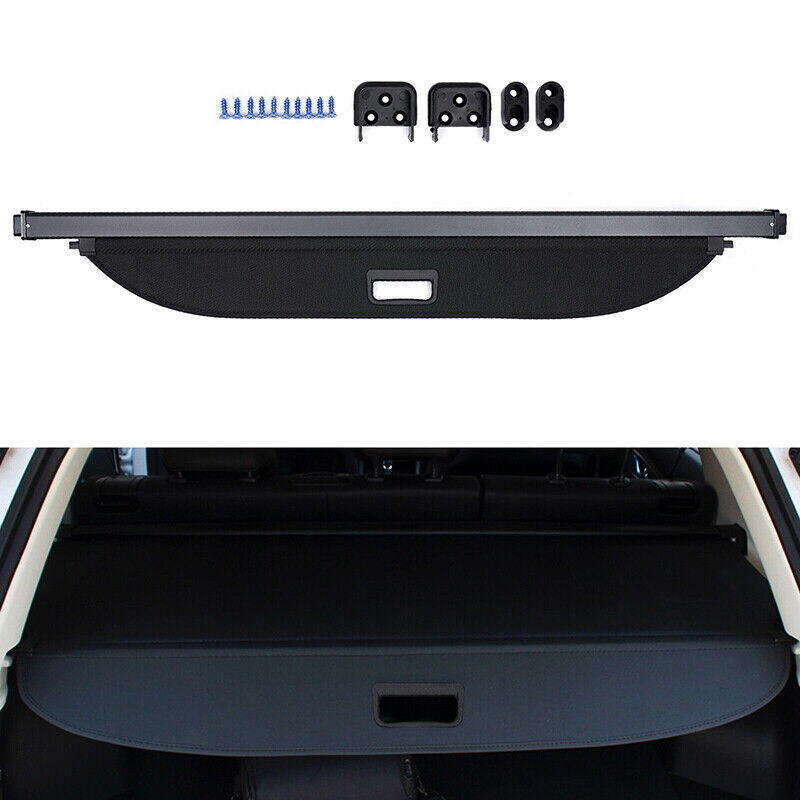 for Kia Seltos 2020-2023 Black Cargo Cover Security Shade Retractable Shield 1x