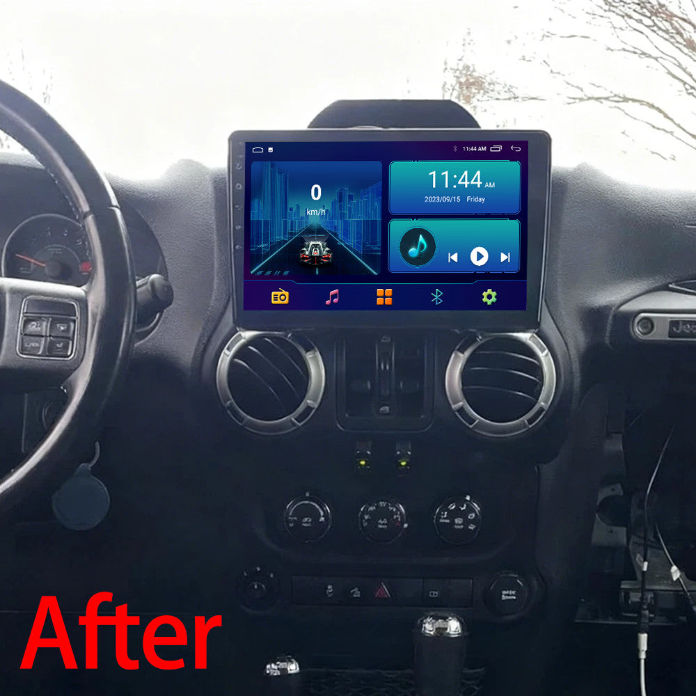 for Jeep for Wrangler JK 2007-2017 Stereo Android Auto Carplay Car Radio GPS Screen