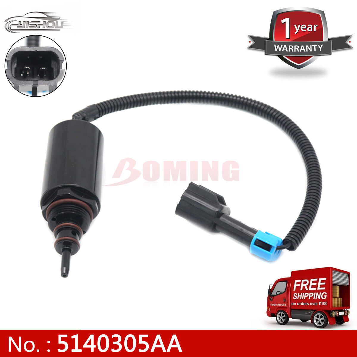 5140305AA new Turbo Wastegate Solenoid Valve for 2004-2009 for Dodge for Ram 2500 3500 5.9
