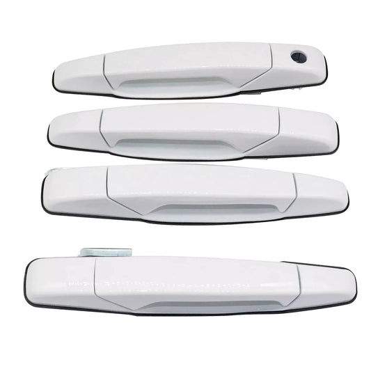 4Pcs Front Rear Outside Door Handle Fit 2007-2013 For Silverado for Sierra