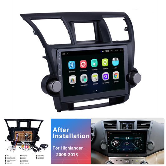 10.1 Android 9.1 2+32GB Stereo Radio GPS Nav Player for Toyota Highlander 08-13