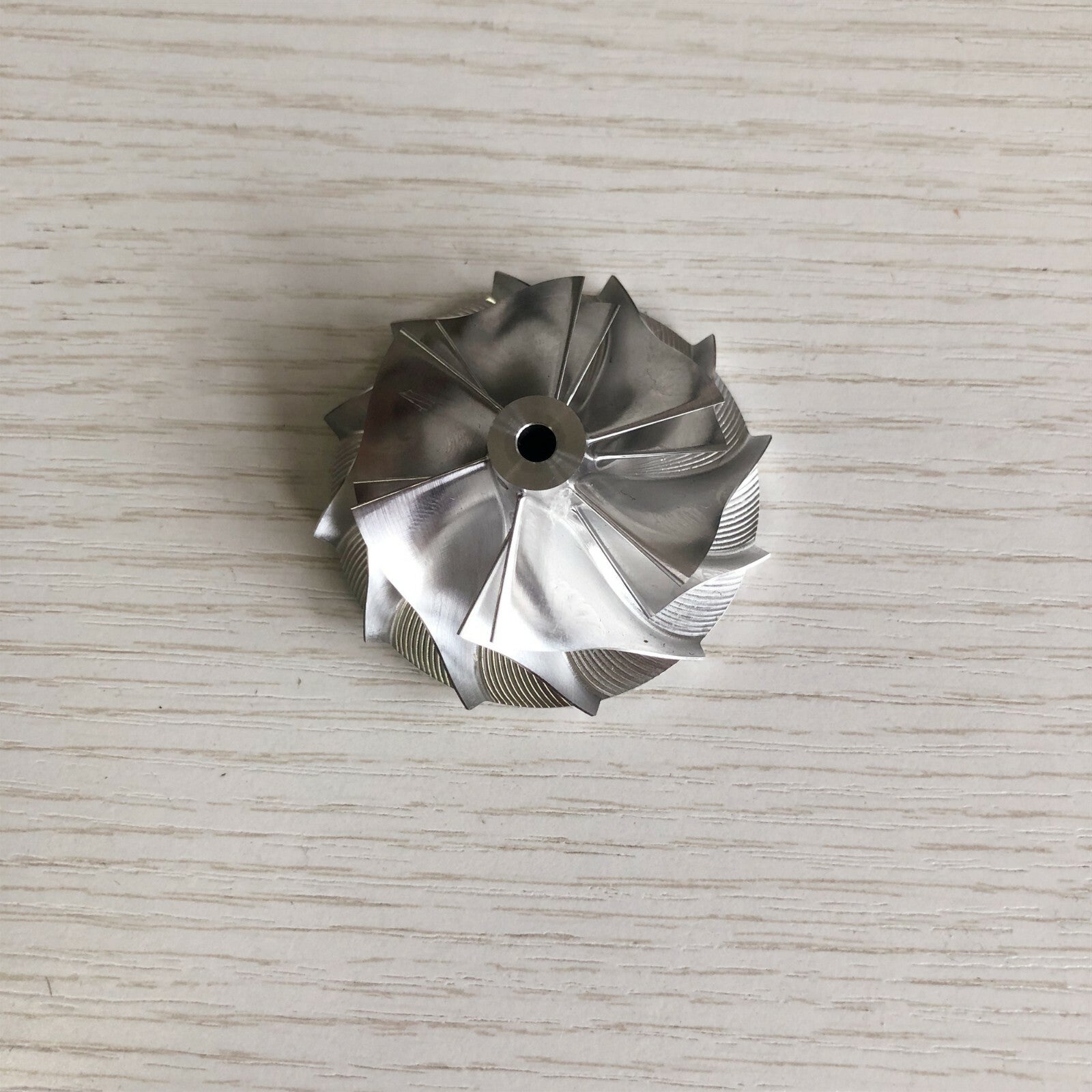 TD03 41.00/50.96 mm 6+6 blade turbocharger milled/bulk compressor wheel