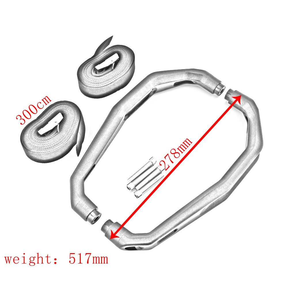Rear Passanger Handle Bar Luggage Grab Holder for Yamaha XTZ/Tenere 700 2019-23