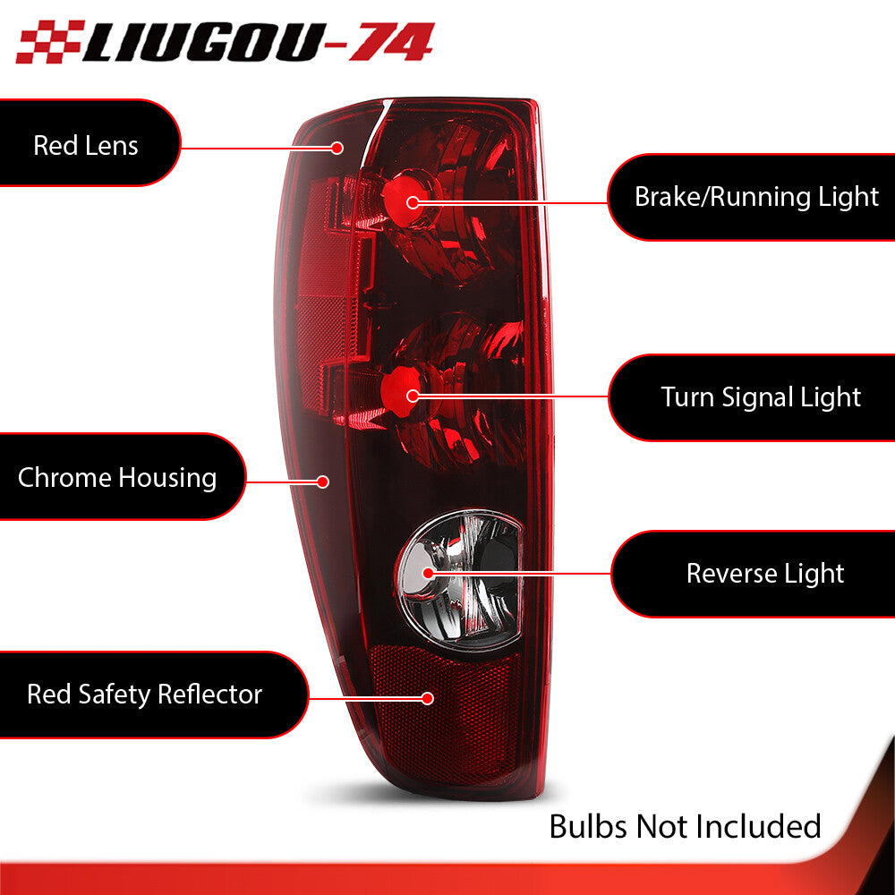 Taillight kit suitable for 2004-2012 for Chevrolet Colorado Jimsey for Canyon (approx.)