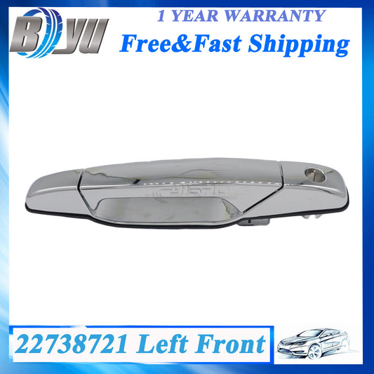 Front Driver Side Exterior Door Handle for Chevy Silverado for GMC for Sierra 2007-2013