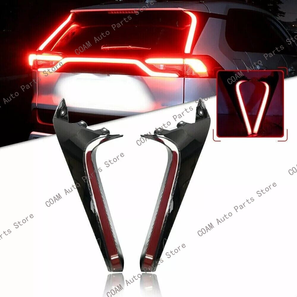 LED taillights, driver turn signals, and dynamic brakes are compatible with for Toyota RAV4 2019-2024.