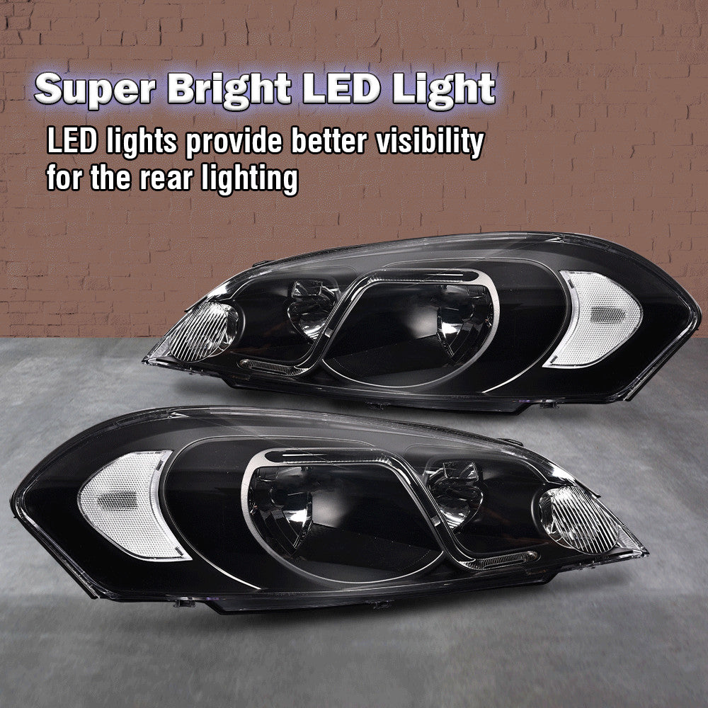 Older Red LED DRL 2006-2016 Impala/Monte Carlo Black Mold