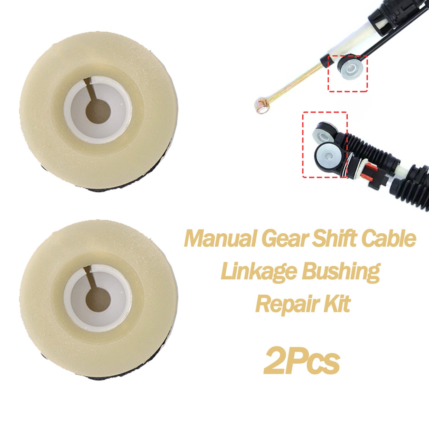 Gear Linkage Cables End Bushing Manual for Renault Captur Clio 1.2 1.5 dCi