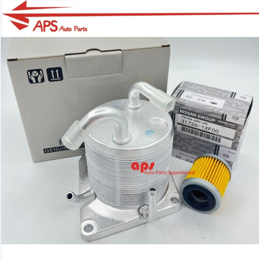 CVT transmission oil cooler + filter for Nissan Rogue NV Sentra