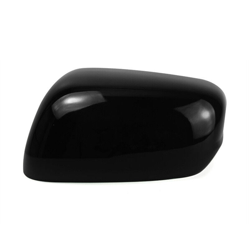 Black Rearview Mirror Cover Shell Housing Cap for Honda Fit/Jazz 09-13 Left Side