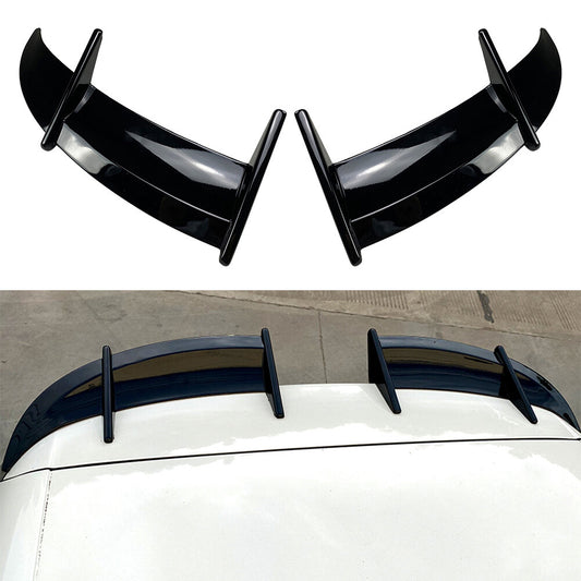 Rear Roof Spoiler Window Wing for Volkswagen for Golf MK6 2008-2012 Glossy Black
