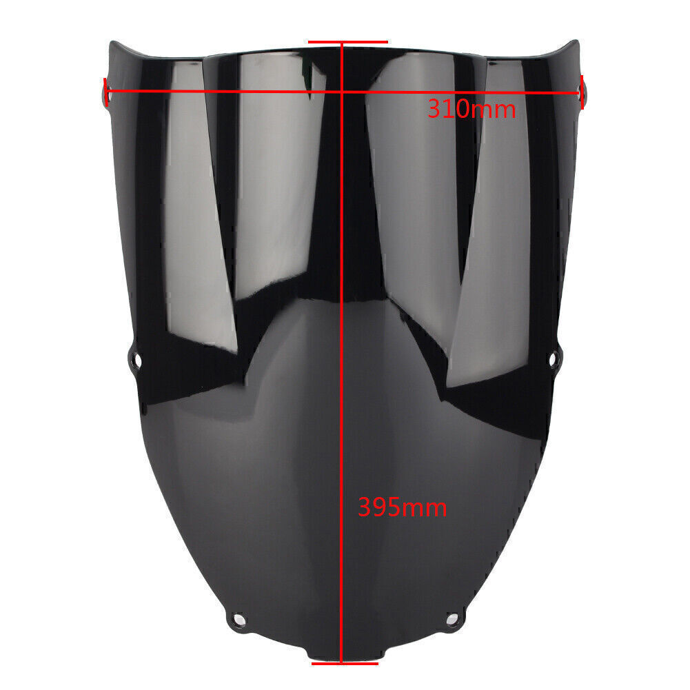 Windschilder Windschild Double Bubble f¨¹r for Kawasaki ZX6R 2000-2002 Klar