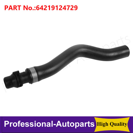 64219124729 Coolant hose suitable for BMW X5 (2011-2012-2018) and X6 (2008-2009-2019).