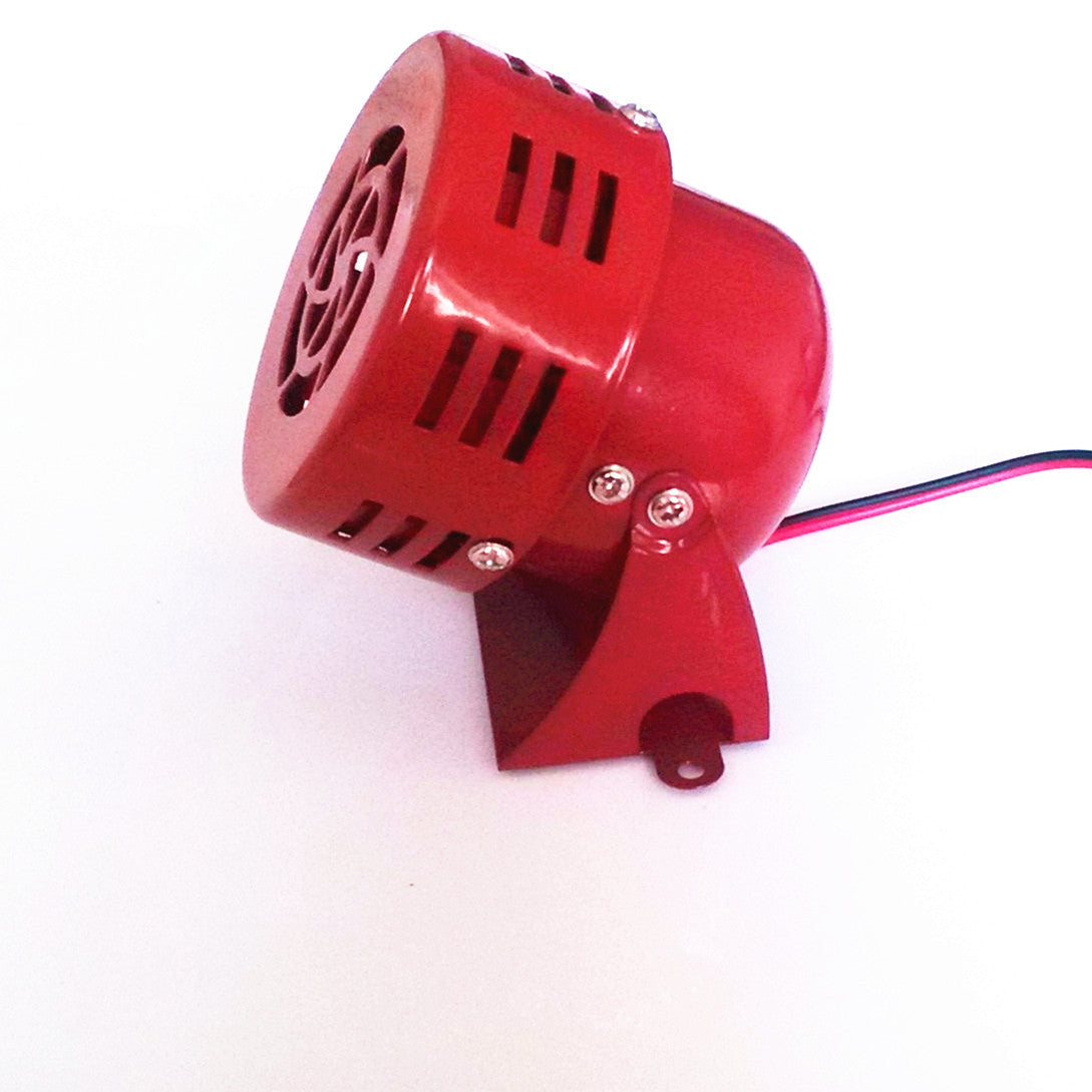 12V Driven Air Raid Siren Horn Alarm Loud Sound Fire Security Rescue