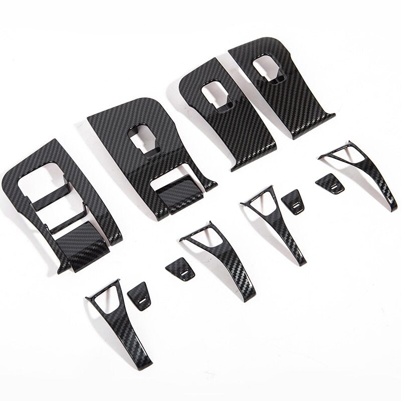 for Tesla Model 3 Y 2021-22 Car Window Lifter Switch Button Decor Cover Stickers