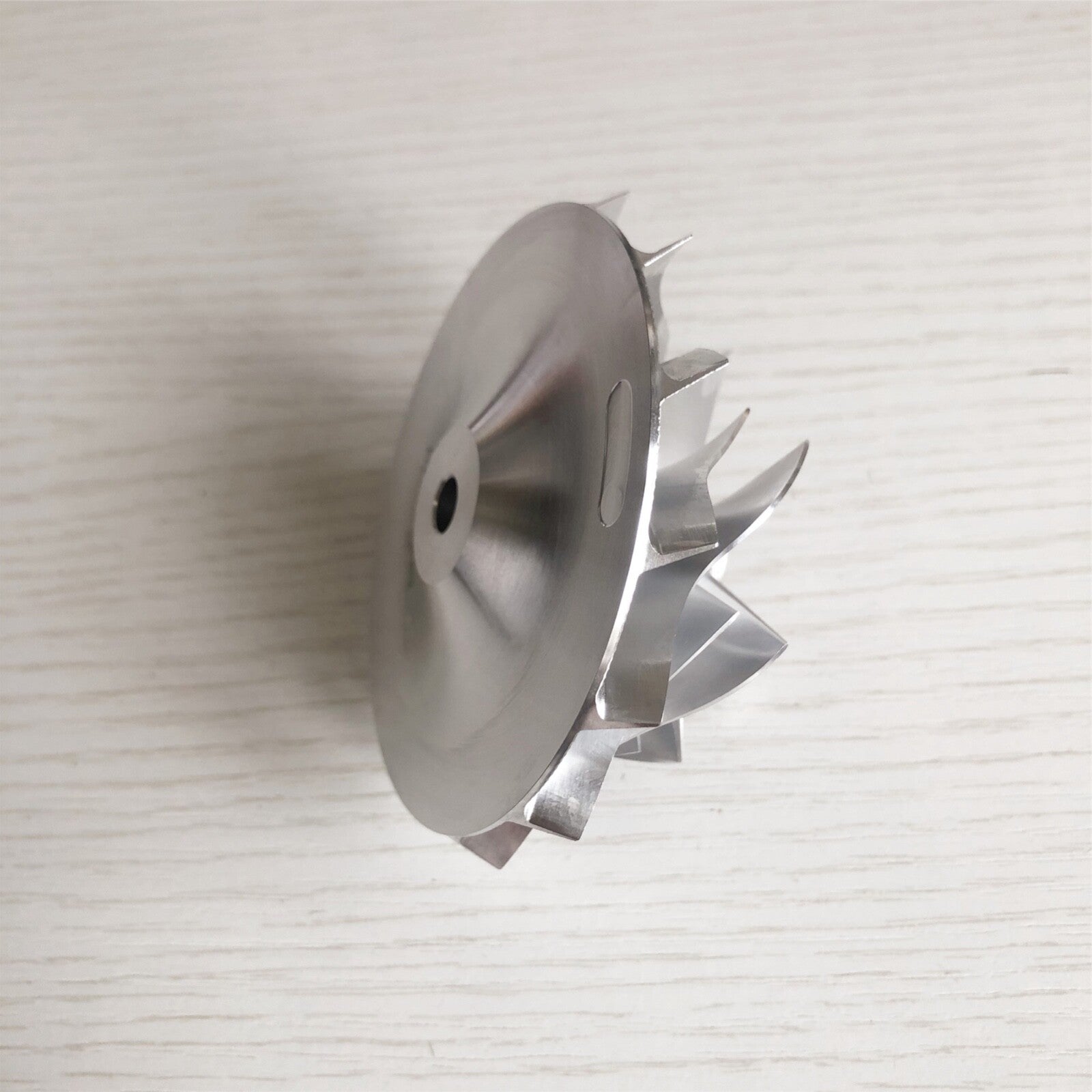 HX35 56.00/78.00 mm 7+7 Blade Turbocharger Billet Compressor Wheel