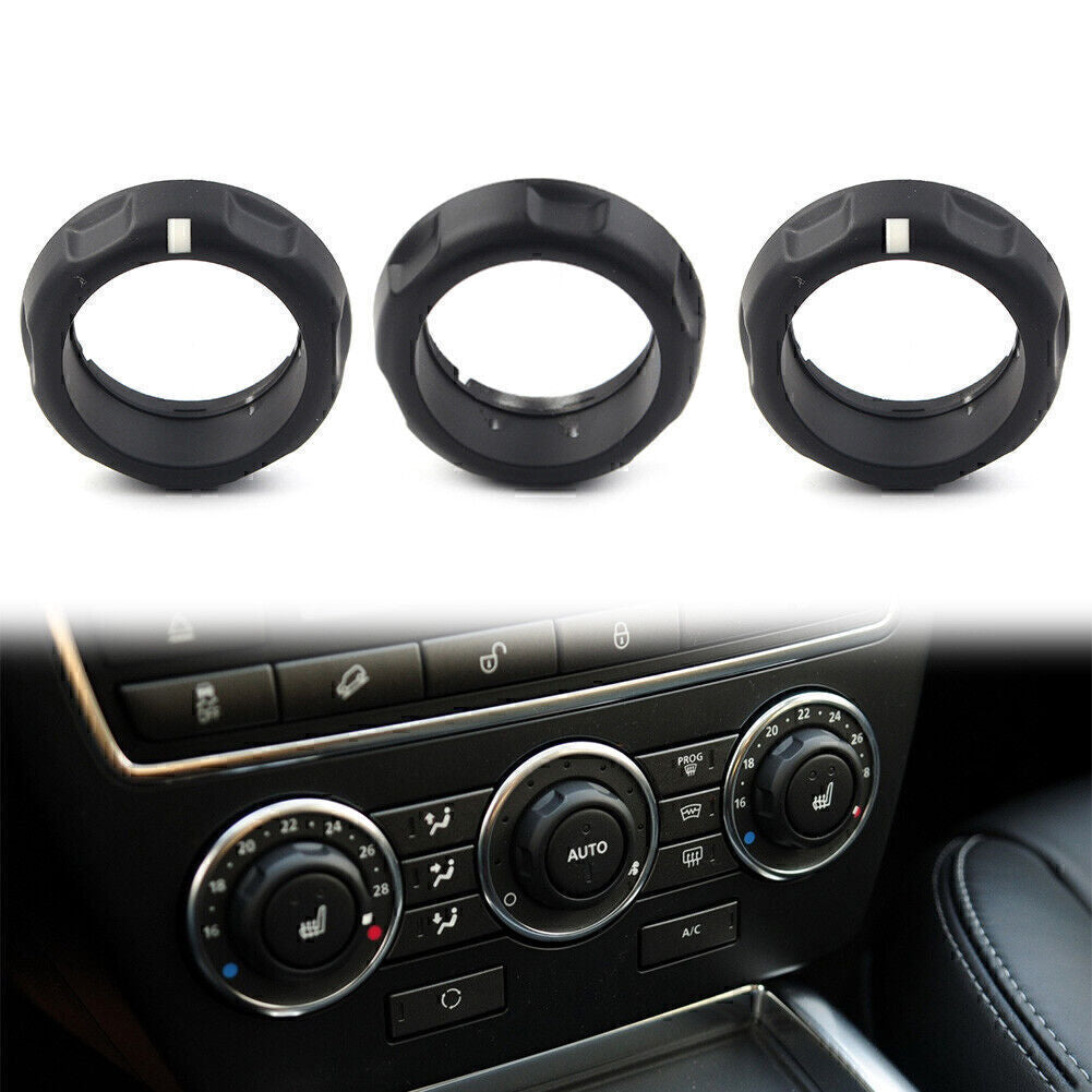 3Pcs Air Condition Control Volume Knobs for Land Rover Freelander 2 2007-2015