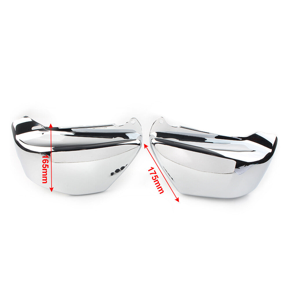 2x Battery Side Fairing Cover Black for Honda Magna VF 750 VF750C 1994-2004 CT