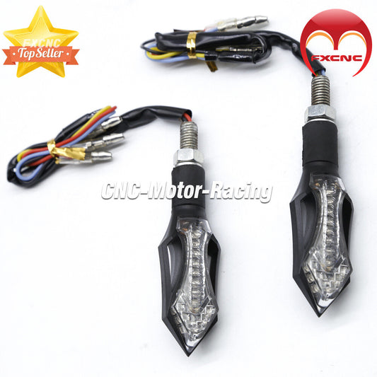 Universal Motorcycle DC 12V 5.4W 4-Wire LED Flashing Turn Signal Light