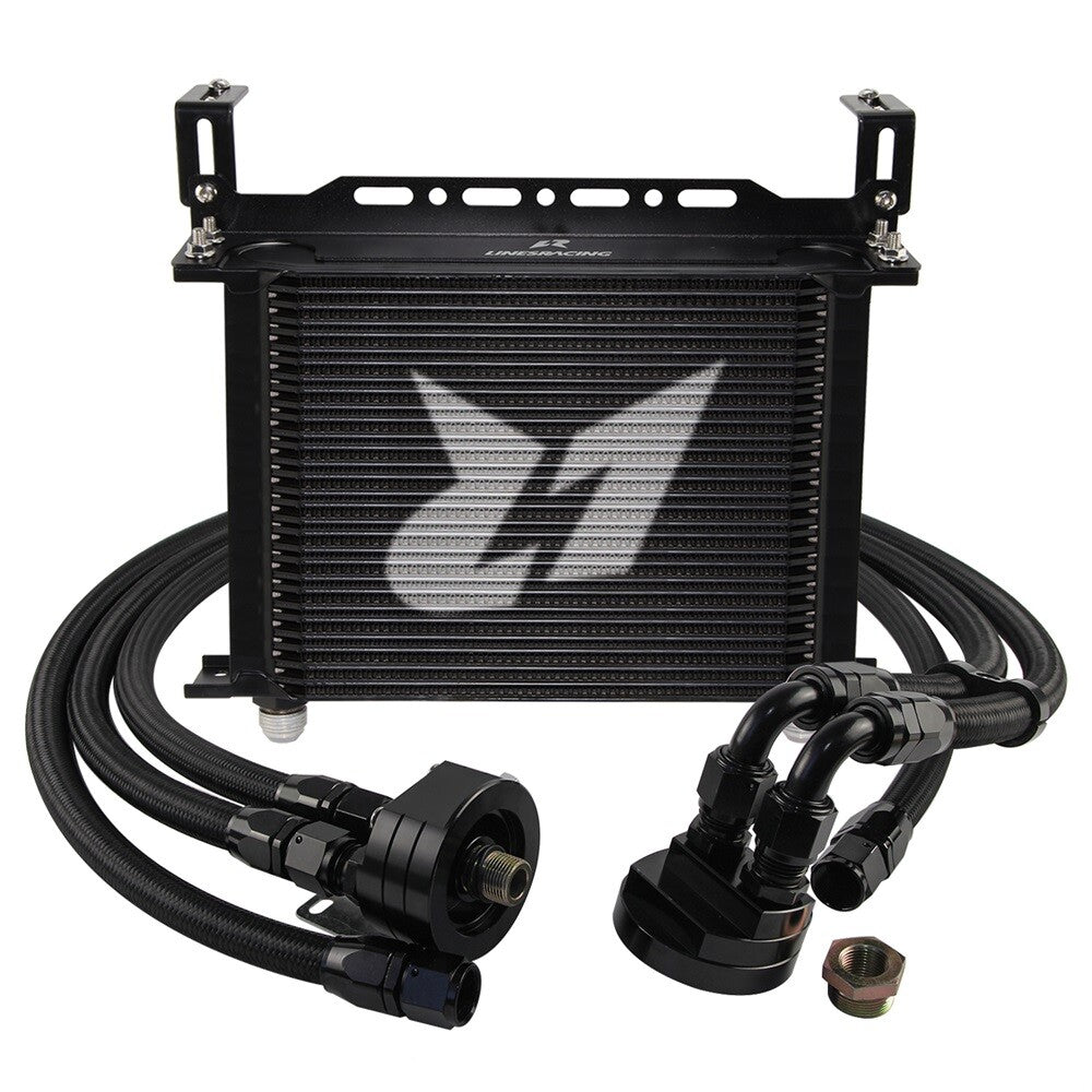 LR 30 Row AN10 Oil Cooler w/Bracket+Filter Adapter Hose Kit 3/416  M201.5