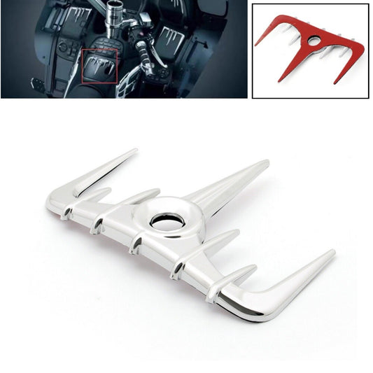 Chrome Front Gas Fuel Tank Fairing Decor Trim for Honda Goldwing GL1800 01-11