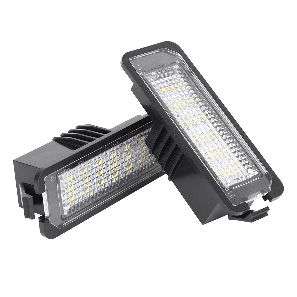 White LED Rear Licence Number Plate Light Fit for GOLF MK4 5 6 for Passat EOS Polo
