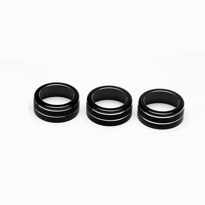 for Honda for Civic 11th 2022 2023 Dashboard Console Air Condition Knob Black Trim